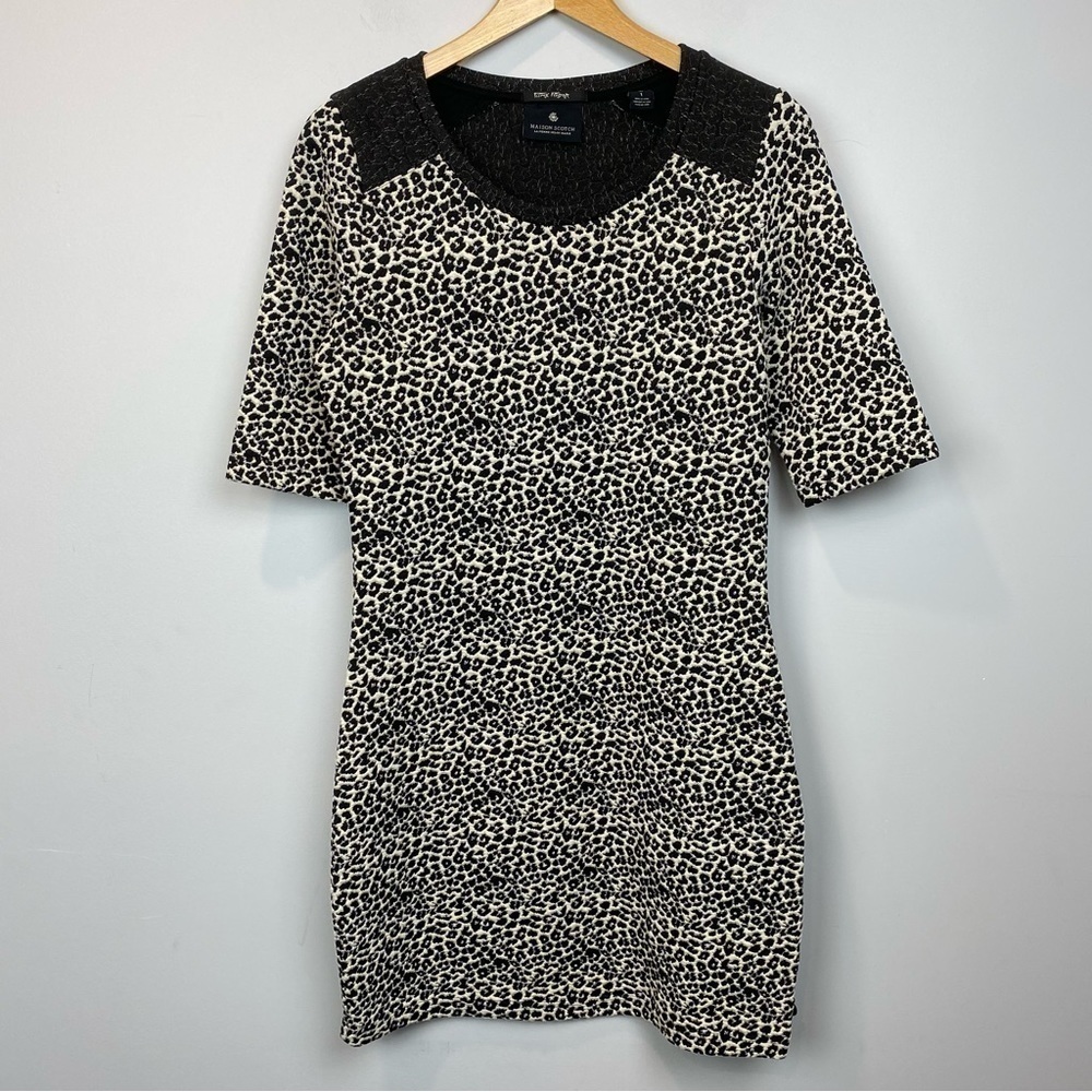Maison Scotch • Radar Punk leopard print dress